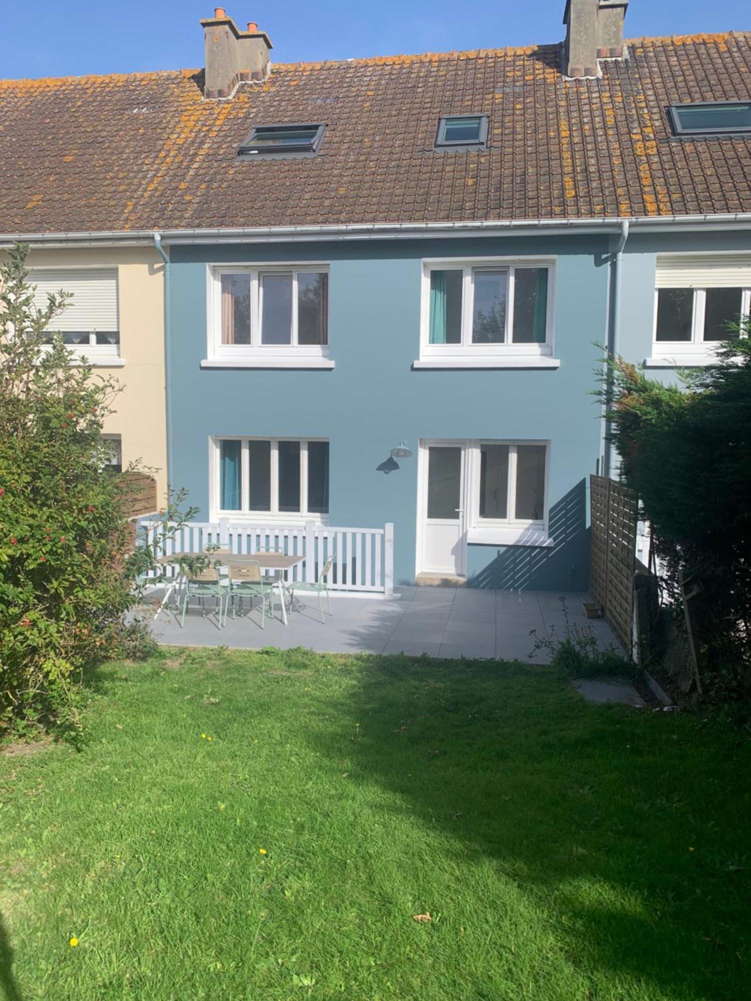 Entre Mer Et Falaises - Equihen - Maison Familiale Avec Jardin A 800 M De La Mer מראה חיצוני תמונה